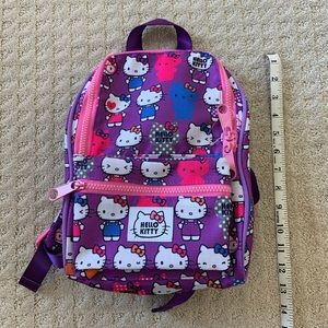 Hello Kitty purple and pink backpack
